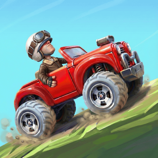 Скачать взлом Mountain Climb Racer