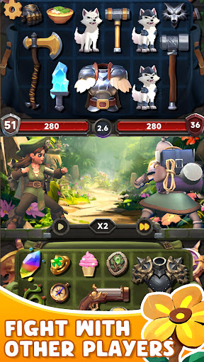 Скриншот взлома Backpack Fights: Battle Master — 2