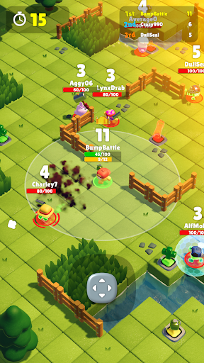Скриншот взлома Bump Battle: Multiplayer Chaos — 3