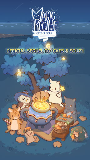 Скриншот взлома Cats & Soup: Merge MagicRecipe — 1