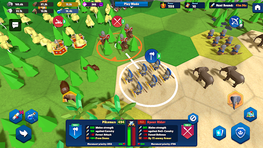 Скриншот взлома Domination Dynasty: Turn-Based — 6