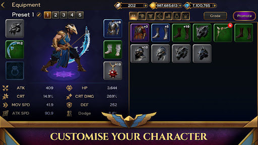 Скриншот взлома Garuda Saga: Fantasy RPG — 3