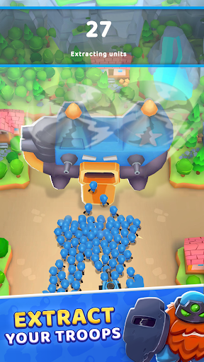 Скриншот взлома Grunt Rush: Battle & Conquer — 5