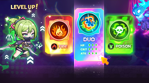 Скриншот взлома Hero Blitz: RPG Roguelike War — 2