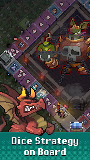 Скриншот взлома Heroll : Dice Roguelike — 2