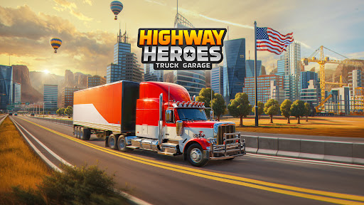 Скриншот взлома Highway Heroes: Truck Garage — 1