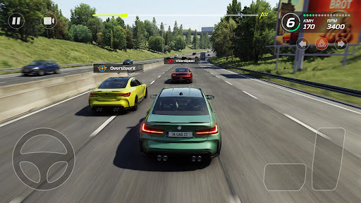 Скриншот взлома Highway Racer Pro - Car Game — 1