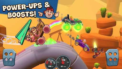 Скриншот взлома Hill Climb Racing 3 — 3