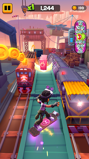 Скриншот взлома Subway Surfers City — 2