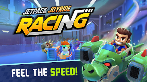 Скриншот взлома Jetpack Joyride Racing — 1