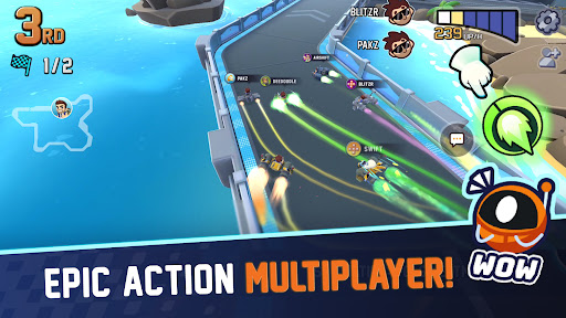 Скриншот взлома Jetpack Joyride Racing — 2