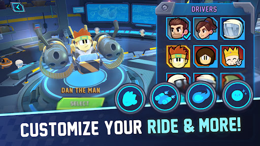 Скриншот взлома Jetpack Joyride Racing — 4