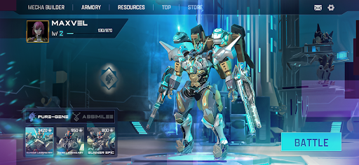 Скриншот взлома Mechachain: War Robot Shooter — 5