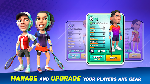 Скриншот взлома Mini Tennis: Perfect Smash — 3