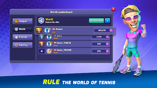 Скриншот взлома Mini Tennis: Perfect Smash — 4