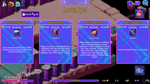 Скриншот взлома Neon Spellstorm — 3