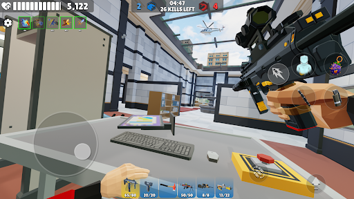 Скриншот Polygun Arena: Online Shooter — 2 Скриншот взлома Polygun Arena: Online Shooter — 2