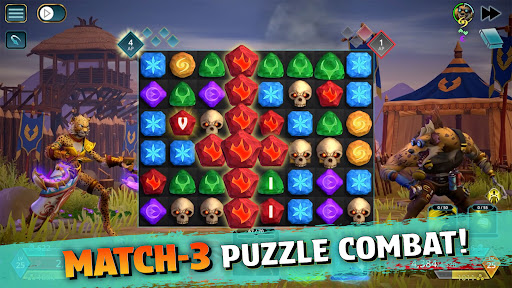 Скриншот взлома Puzzle Quest 3: RPG Adventure — 2