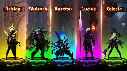 Скриншот взлома Shadow War: Idle RPG Survival — 4