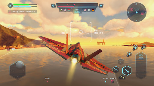 Скриншот взлома Sky Warriors: воздушные бои — 2