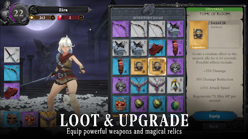 Скриншот взлома Soul Huntress: Офлайн-игры — 2