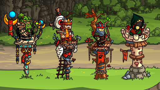 Скриншот взлома Stagelands - tower defense TD — 6