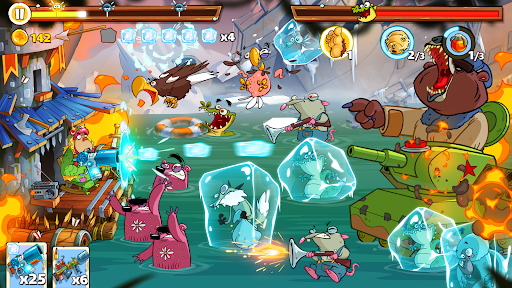 Скриншот взлома Swamp Attack 2 — 2