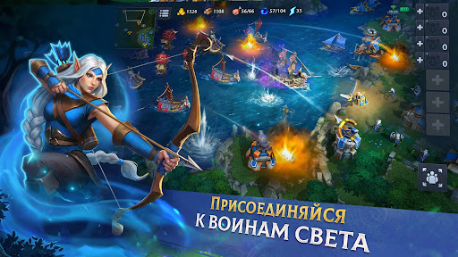 Скриншот взлома War Legends: RTS стратегия PvP — 4