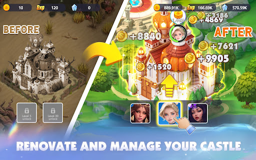 Скриншот взлома Fairytales Tycoon — 3