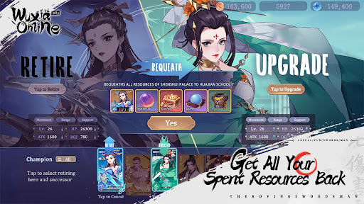 Скриншот взлома WuXia Online:Idle — 1