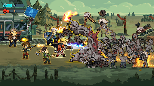 Скриншот взлома Zombie Warfare: по вселенной — 6